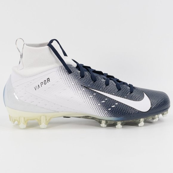 Nike Vapor Untouchable 3 'White Blue' AO3021-102 Football Cleats - Picture 2 of 8